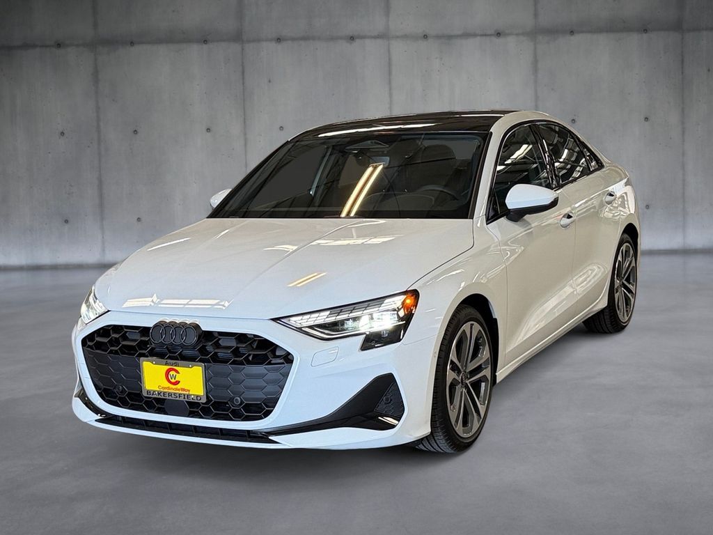 White 2026 Audi A3 Hatchback All-Wheel Drive 7-Speed Automatic