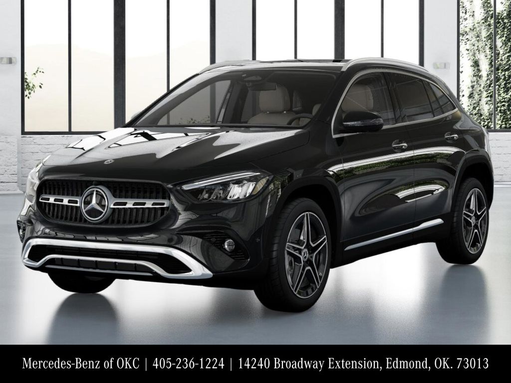 Night Black 2026 Mercedes-Benz GLA 250 4MATIC SUV / Crossover All-Wheel Drive 8-Speed Dual Clutch