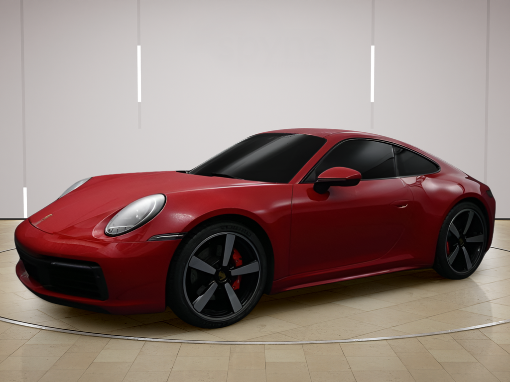 Carmine Red 2022 Porsche 911 Carrera S Coupe RWD Coupe Rear-Wheel Drive 8-Speed Automatic