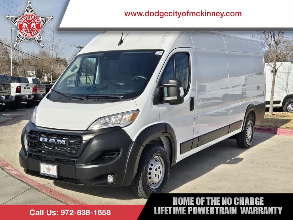 2024 RAM ProMaster 3500 Tradesman159 High Roof Extended Cargo Van with Passenger Seat FWD