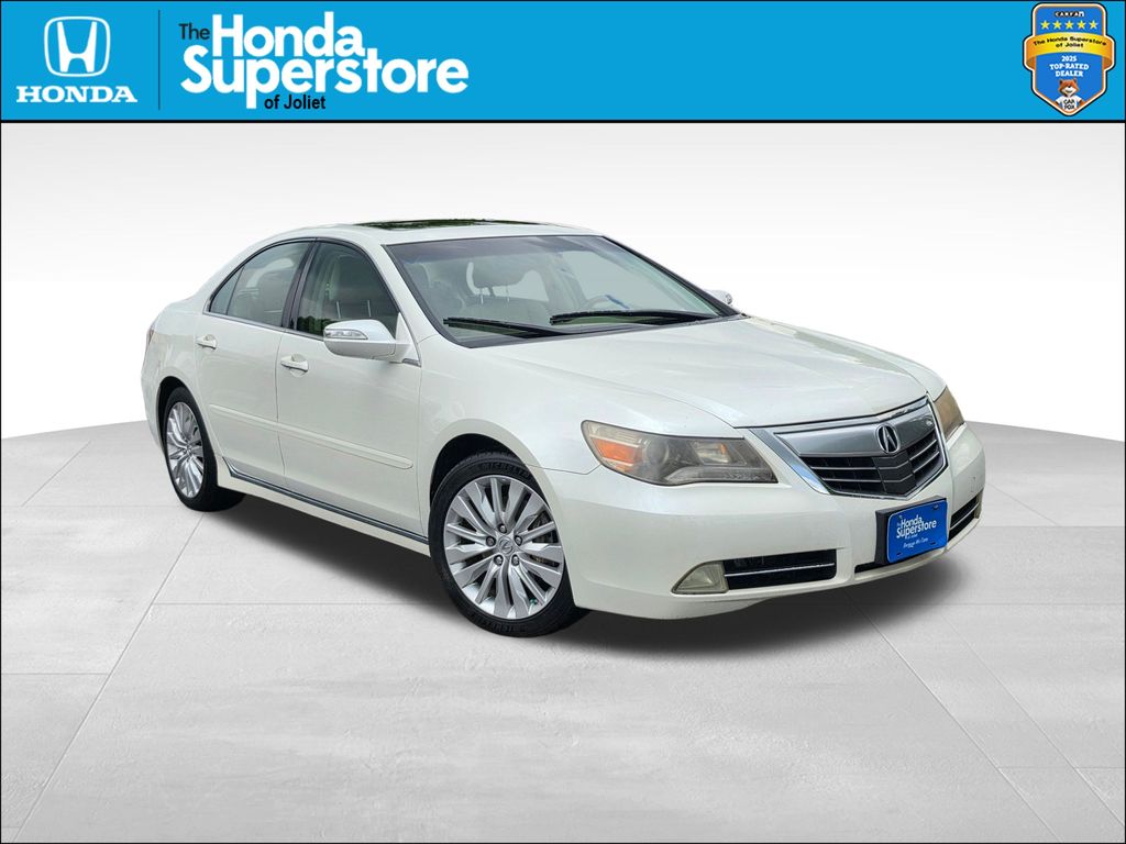 Alberta White Pearl 2011 Acura RL Sedan 6-Speed Automatic