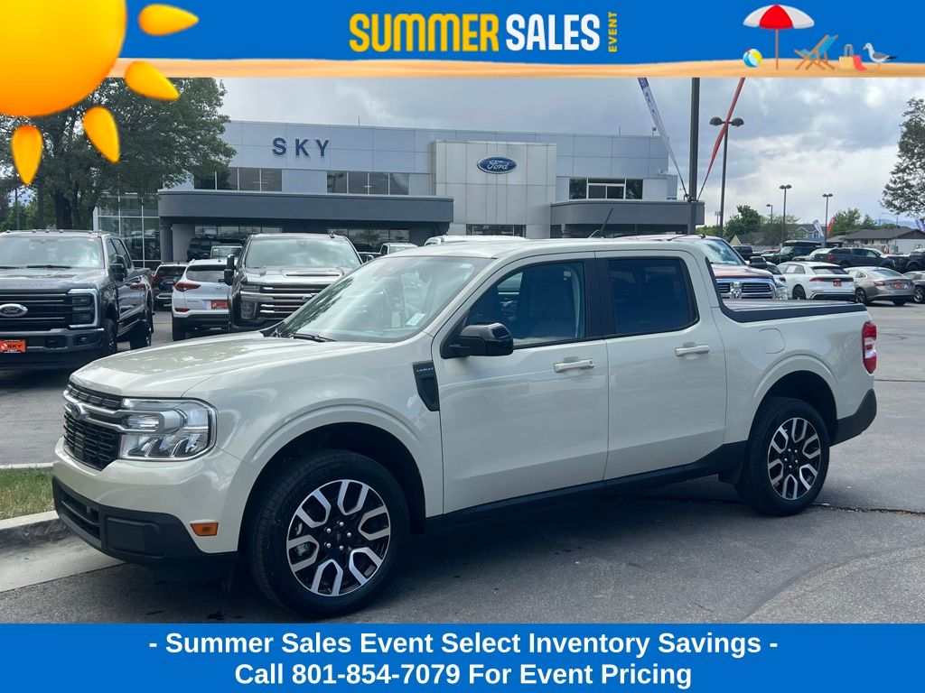 Terrain 2024 Ford Maverick Lariat SuperCrew FWD Pickup Truck Front-Wheel Drive Continuously Variable Transmission