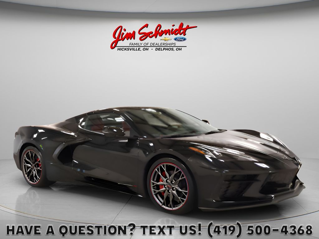 Black 2023 Chevrolet Corvette Convertible Rear-Wheel Drive 8-Speed Dual Clutch