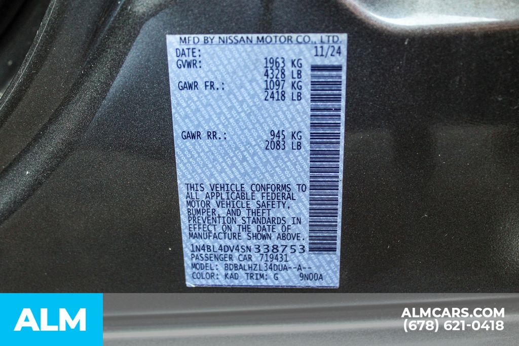 Used 2025 Gray Nissan 2.5 SV image 42