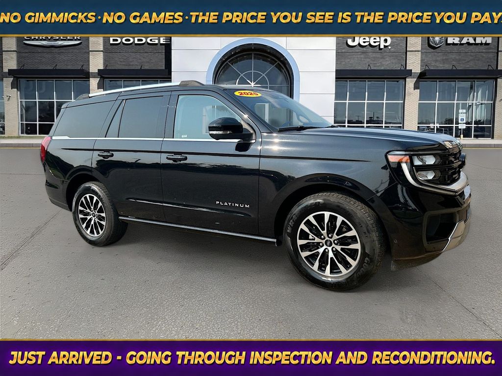 Black Metallic 2025 Ford Expedition SUV / Crossover Four-Wheel Drive Automatic