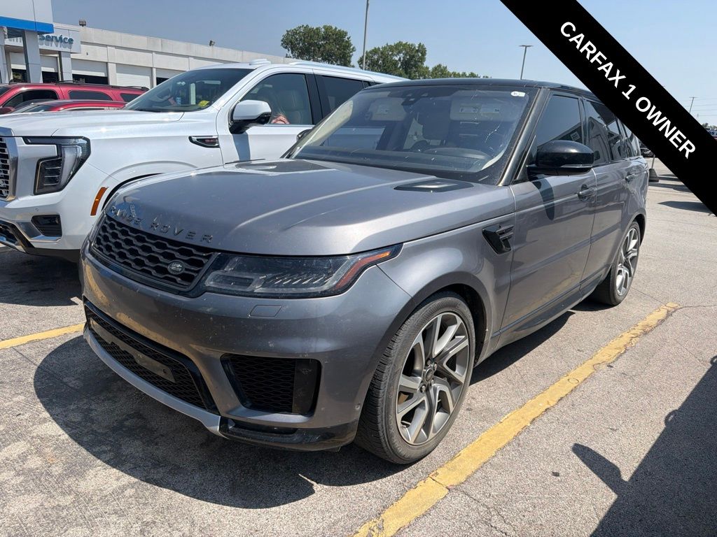 Gray 2021 Land Rover Range Rover Sport SUV / Crossover All-Wheel Drive 8-Speed Automatic