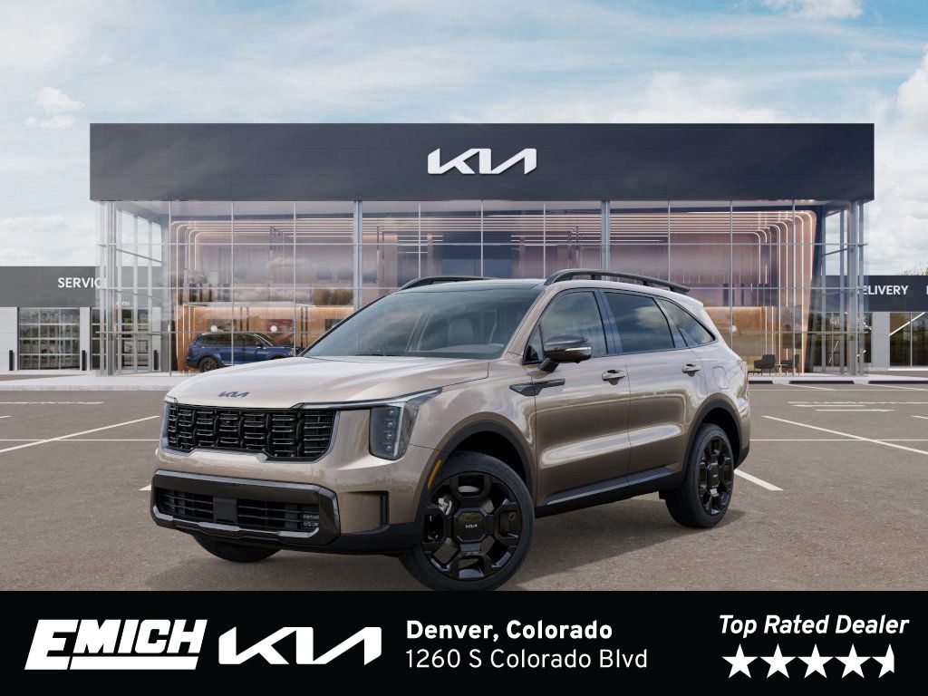 VOLCANIC SAND 2026 Kia Sorento Plug-In Hybrid SX AWD SUV / Crossover 6-Speed Automatic