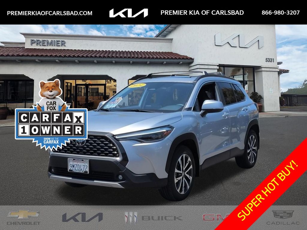 Silver 2024 Toyota Corolla Cross SUV / Crossover All-Wheel Drive Continuously Variable Transmission
