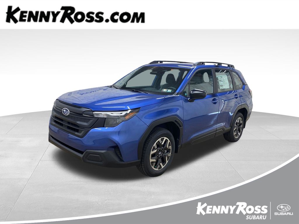 Daybreak Blue Pearl 2026 Subaru Forester Crossover AWD SUV / Crossover All-Wheel Drive Continuously Variable Transmission
