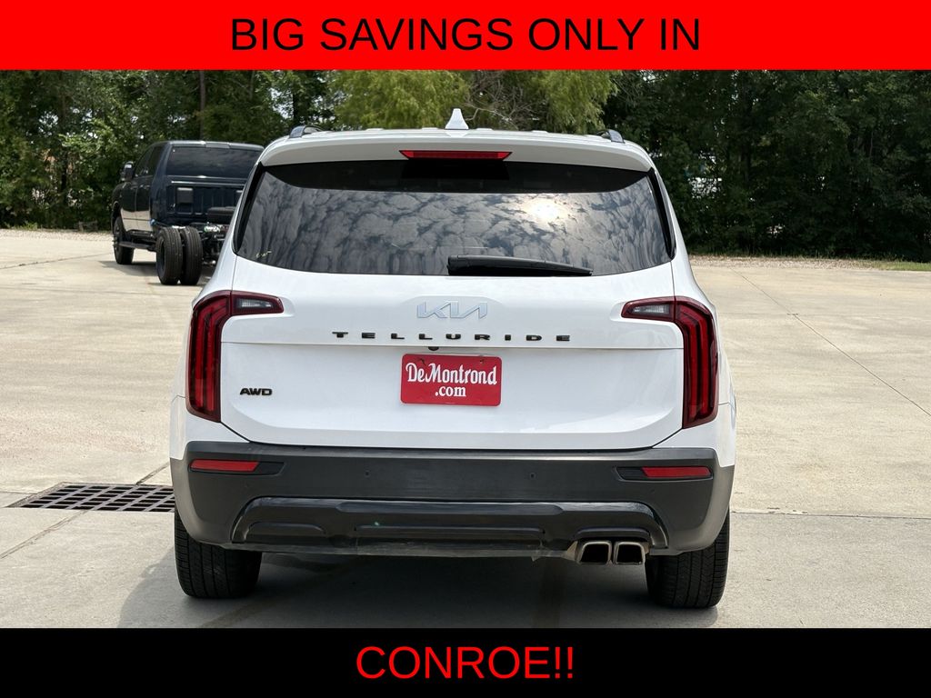 2022 Kia Telluride SX White at DeMontrond Mazda