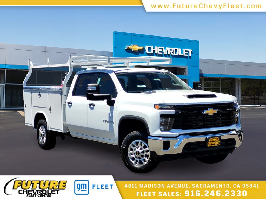 Summit White 2026 Chevrolet Silverado 2500HD Pickup Truck 4X2 Automatic