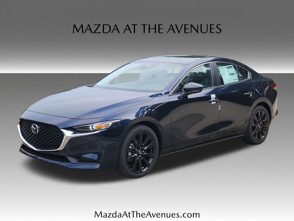 Crystal Blue 2026 Mazda MAZDA3 Sedan Front-Wheel Drive 6-Speed Automatic
