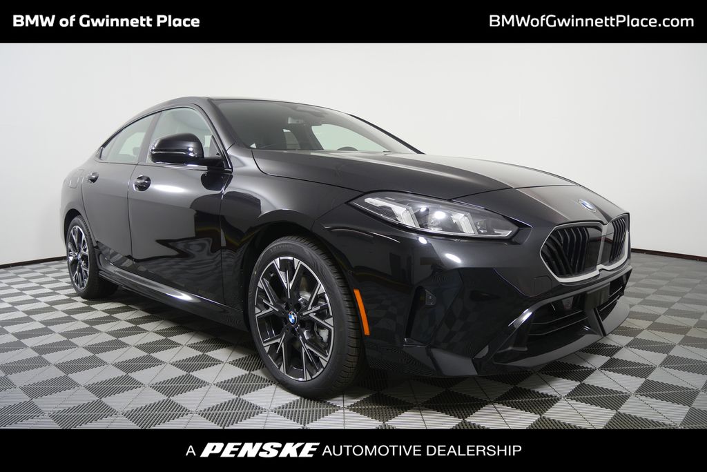 Black Sapphire Metallic 2026 BMW 2 Series Sedan Front-Wheel Drive 7-Speed Automatic