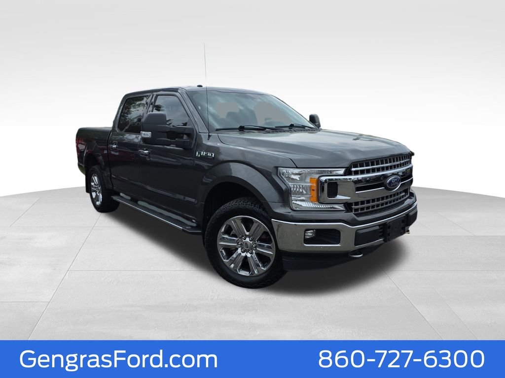 Gray (Magnetic) 2018 Ford F-150 XLT SuperCrew 4WD Pickup Truck Four-Wheel Drive Automatic