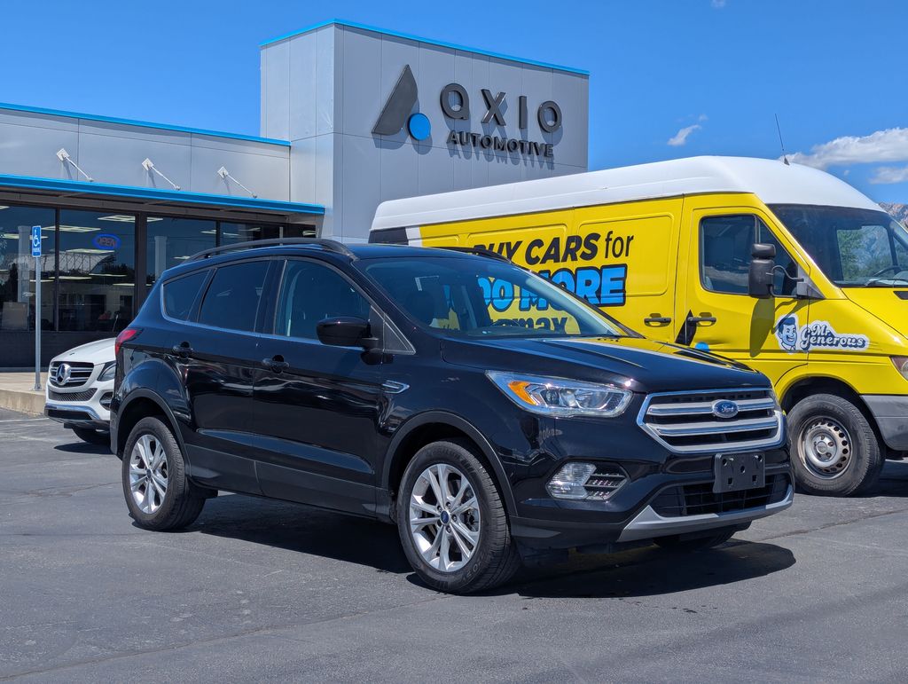 Black Metallic 2019 Ford Escape SUV / Crossover All-Wheel Drive 6-Speed Automatic