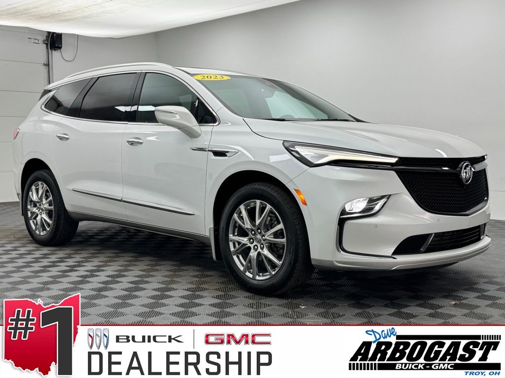 White Frost Tricoat 2023 Buick Enclave Essence AWD SUV / Crossover Four-Wheel Drive 9-Speed Automatic