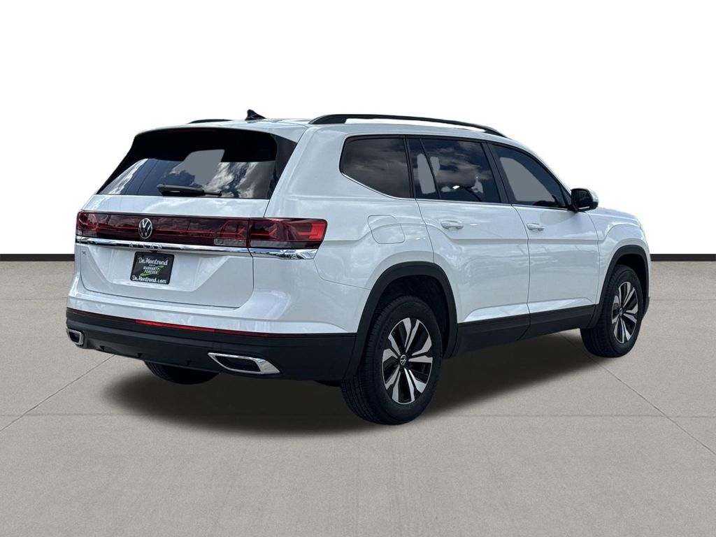 2026 Volkswagen Atlas 2.0T SE White at DeMontrond Auto Country