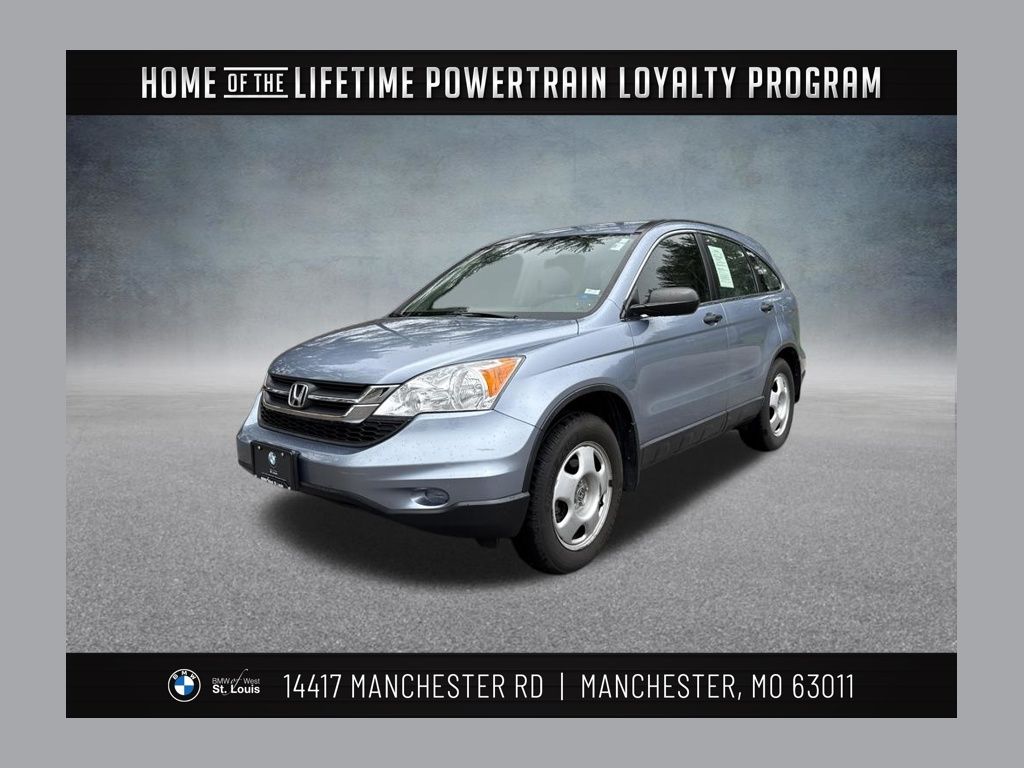 Glacier Blue Metallic 2010 Honda CR-V LX FWD SUV / Crossover Front-Wheel Drive 5-Speed Automatic