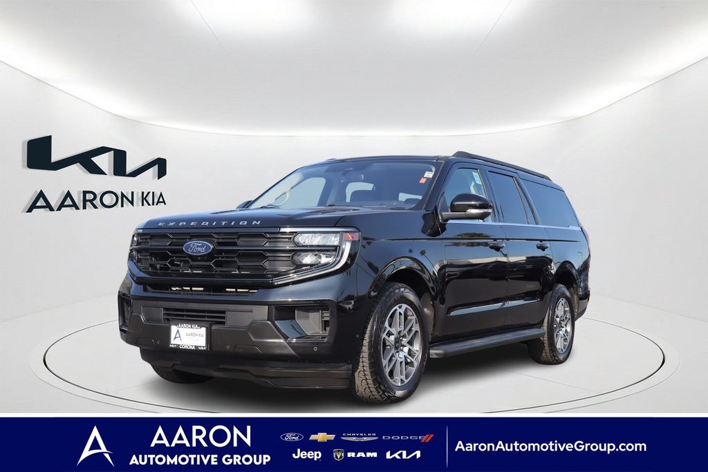 Agate Black Metallic 2025 Ford Expedition SUV / Crossover Four-Wheel Drive Automatic