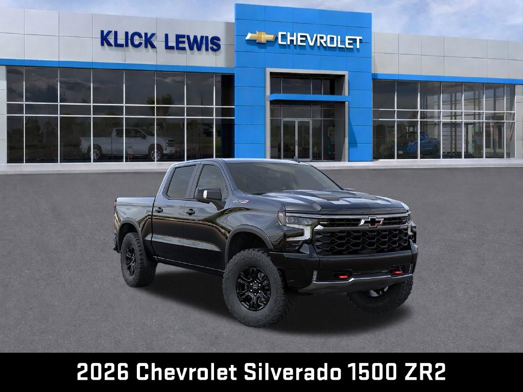 2026 Chevrolet Silverado 1500 ZR2 Black at Klick Lewis Buick Chevrolet