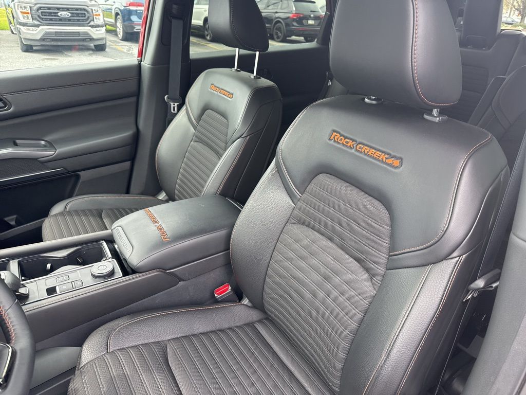 2024 Nissan Pathfinder Rock Creek Red at South Hills Kia