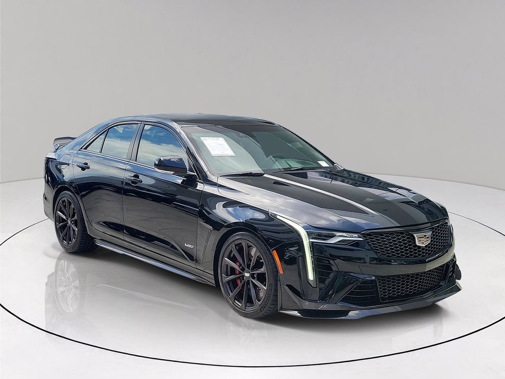 Black Raven 2022 Cadillac CT4-V Blackwing Sedan Rear-Wheel Drive Automatic