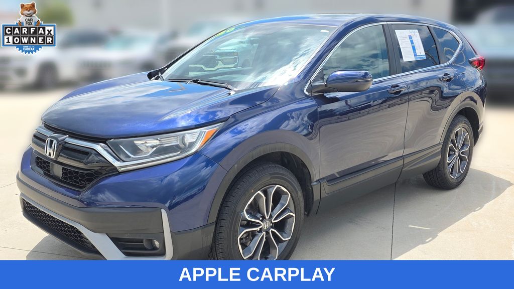Aegean Blue Metallic 2020 Honda CR-V SUV / Crossover All-Wheel Drive Continuously Variable Transmission