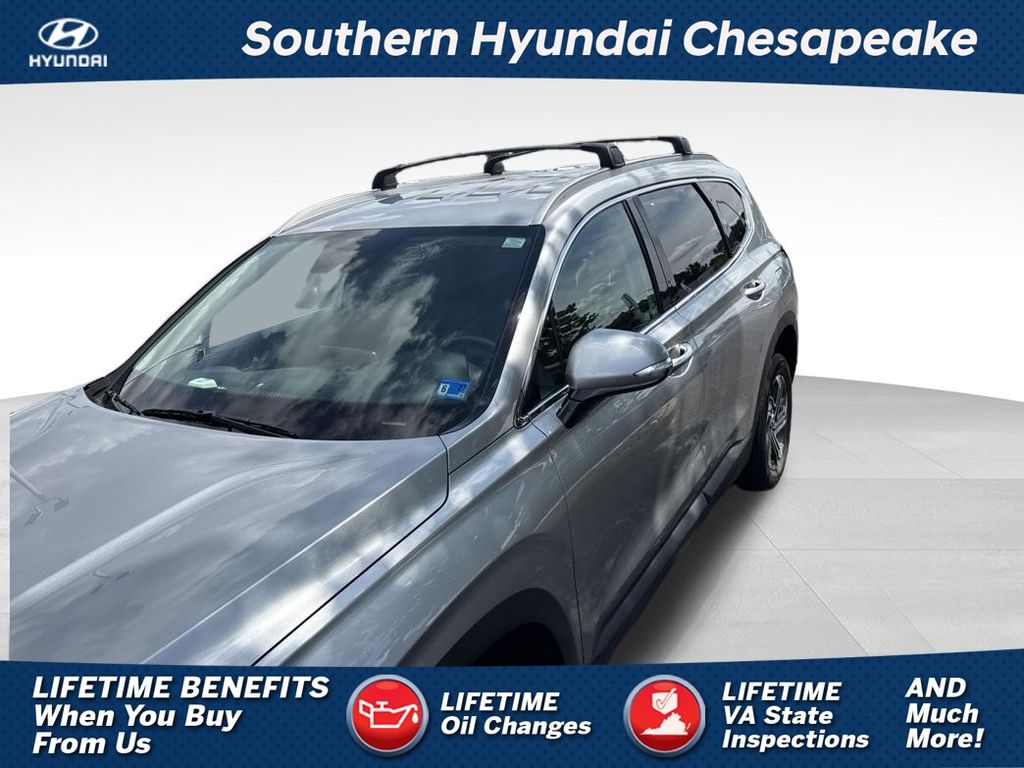 Shimmering Silver Pearl 2023 Hyundai Santa Fe SUV / Crossover All-Wheel Drive 8-Speed Automatic