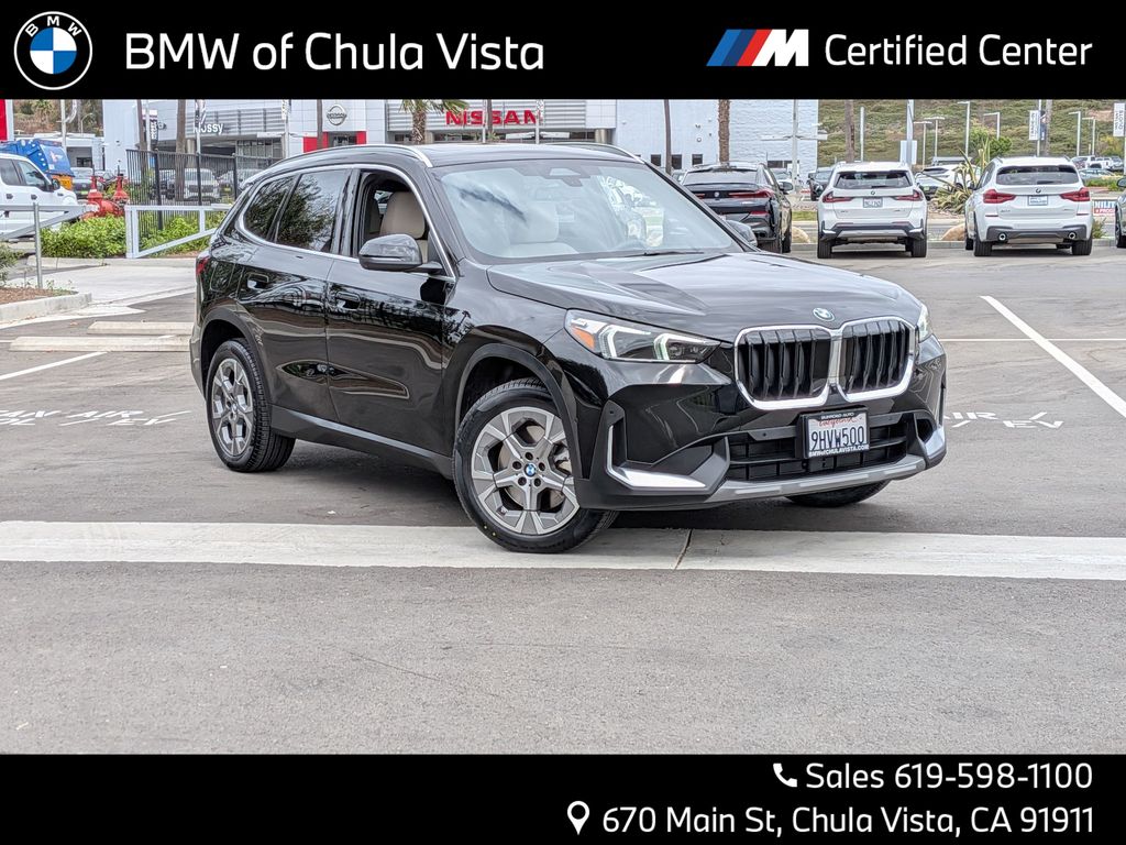 Jet Black 2023 BMW X1 xDrive28i AWD SUV / Crossover All-Wheel Drive 7-Speed Automatic
