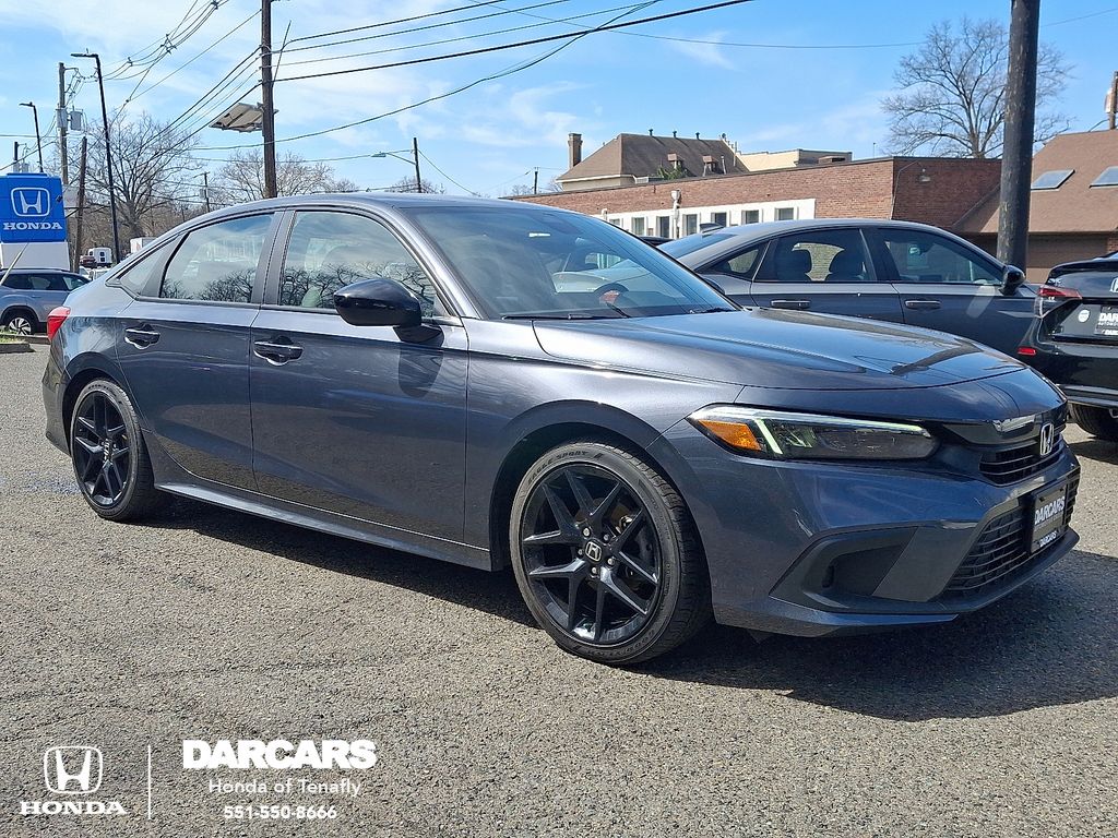 2024 Honda Civic Sport FWD Sedan Front-Wheel Drive Continuously Variable Transmission