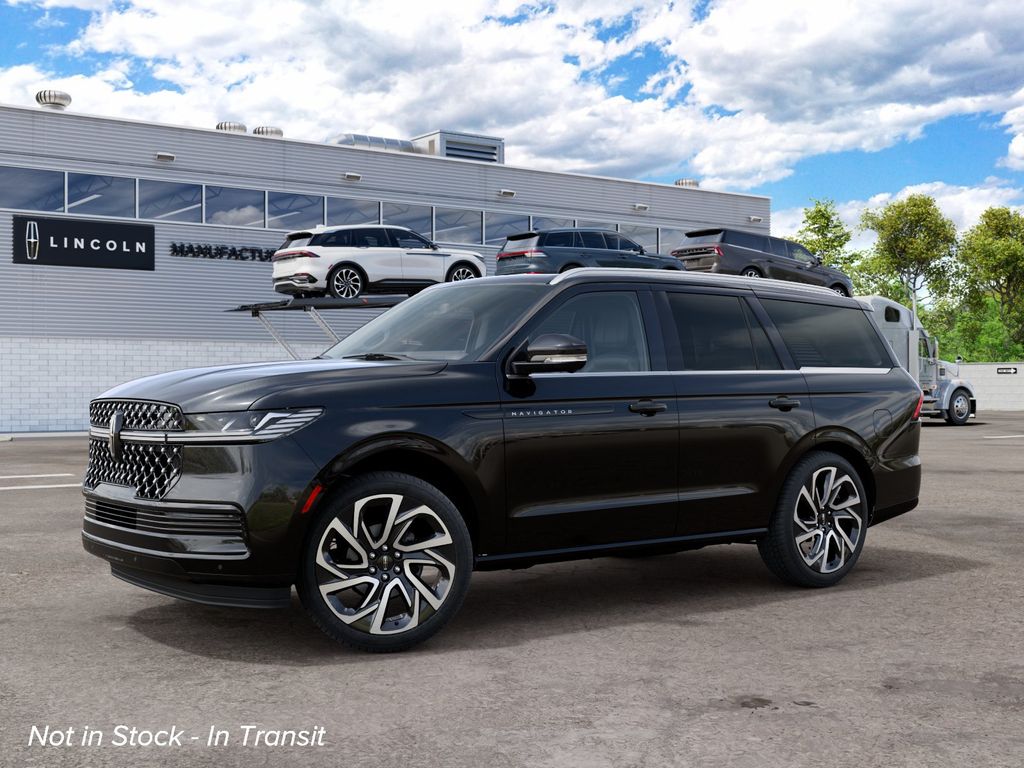 Black Metallic 2027 Lincoln Navigator SUV / Crossover Four-Wheel Drive Automatic