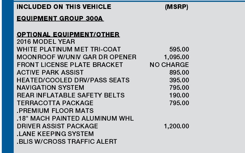 2016 Ford Fusion Titanium 24