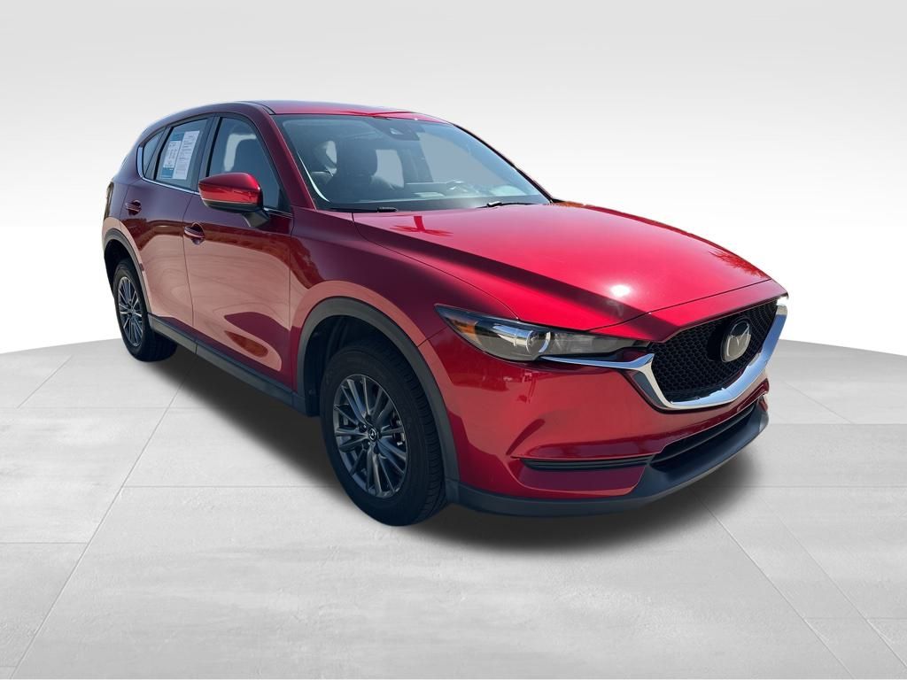 2021 Soul Red Crystal Metallic Mazda CX-5 Sport FWD SUV