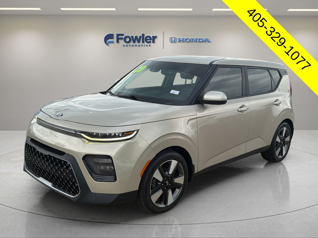 Gray (Platinum / Gold) 2020 Kia Soul SUV / Crossover Front-Wheel Drive Continuously Variable Transmission