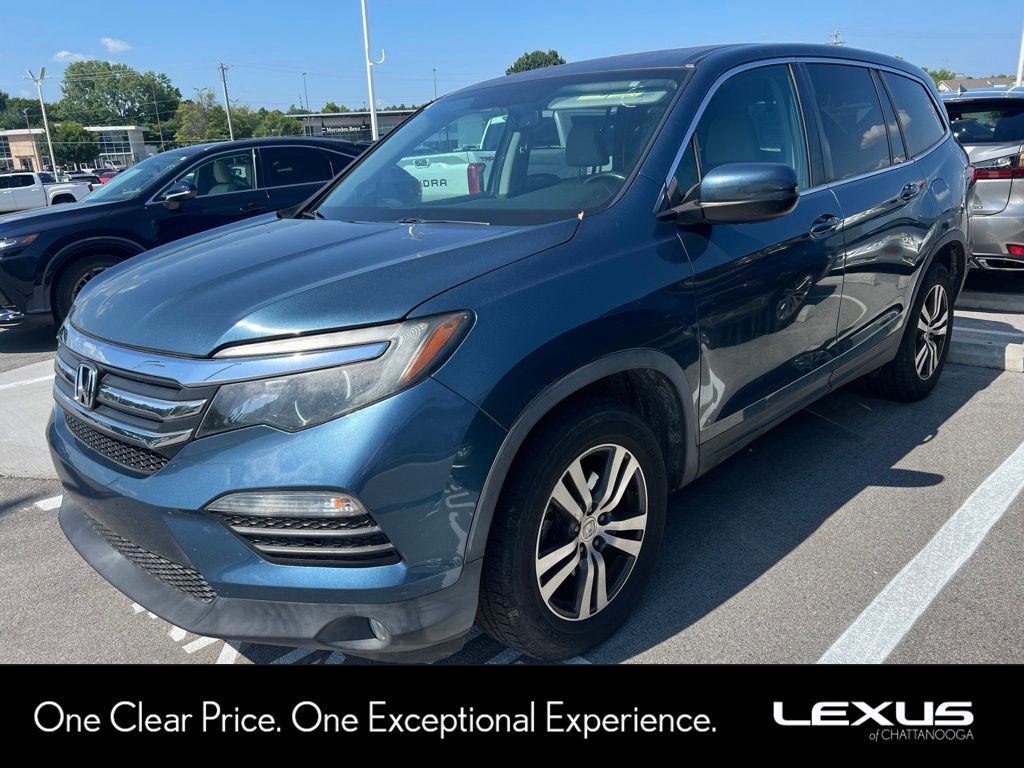 Light Blue 2017 Honda Pilot SUV / Crossover All-Wheel Drive 6-Speed Automatic