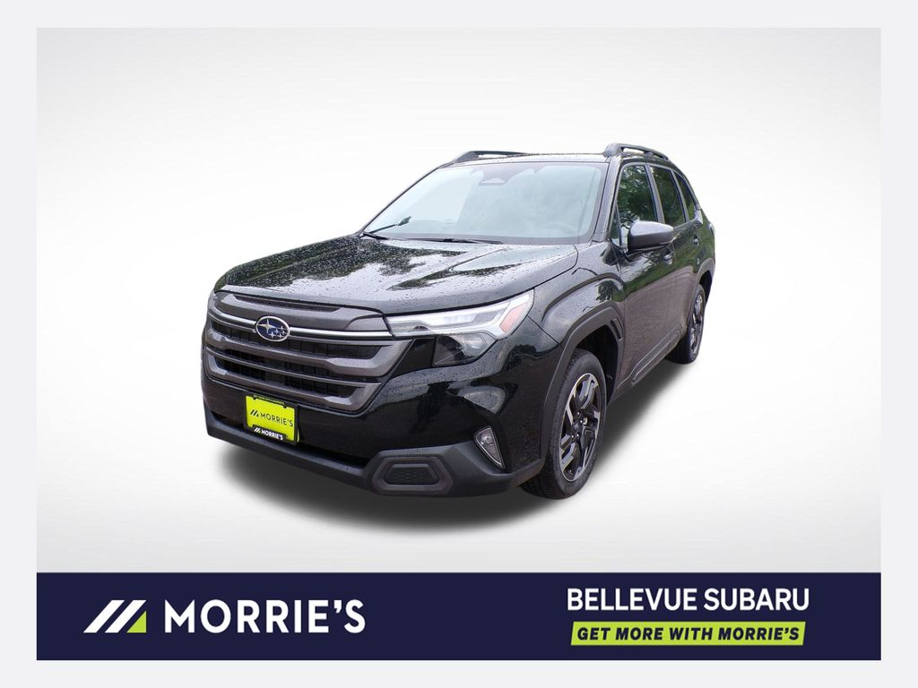 Crystal Black Silica 2026 Subaru Forester Hybrid SUV / Crossover All-Wheel Drive Continuously Variable Transmission