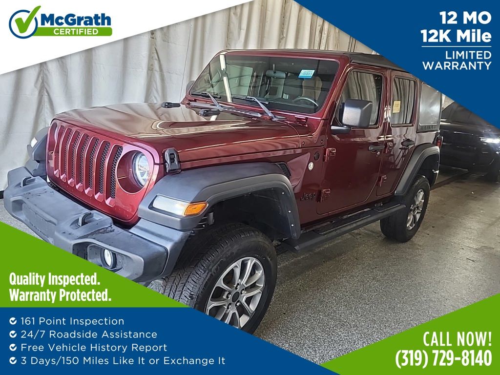 Snazzberry Pearlcoat 2021 Jeep Wrangler SUV / Crossover Four-Wheel Drive 8-Speed Automatic