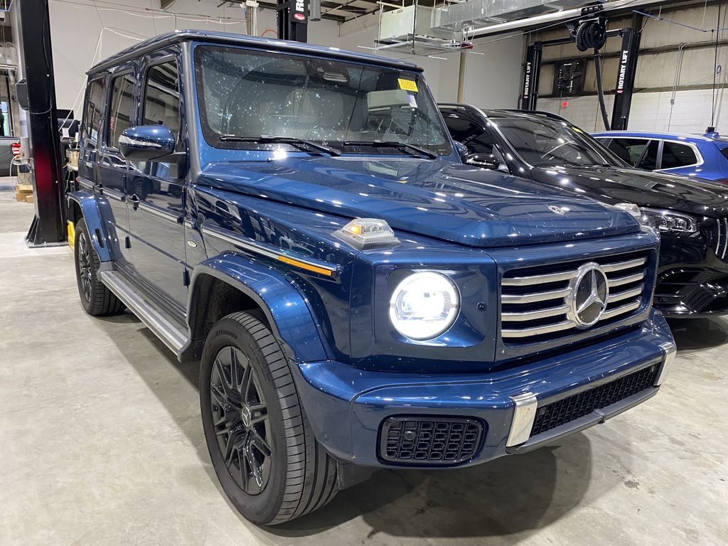 MANUFAKTUR Sea Blue Metallic 2025 Mercedes-Benz G-Class SUV / Crossover All-Wheel Drive 2-Speed Automatic