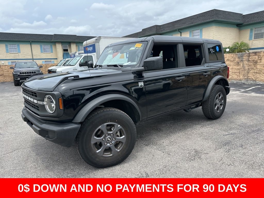Shadow Black 2025 Ford Bronco Big Bend 4-Door 4WD SUV / Crossover Four-Wheel Drive Automatic