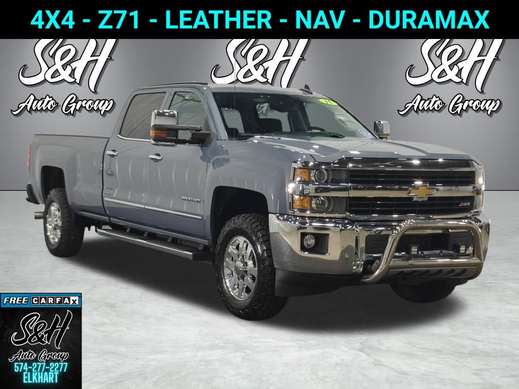 2015 Chevrolet Silverado 3500HD LTZ Crew Cab 4WD