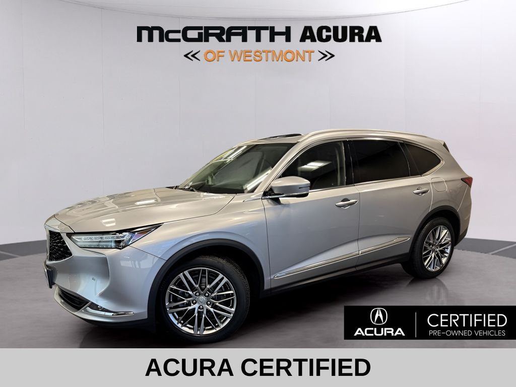 Lunar Silver Metallic 2024 Acura MDX SUV / Crossover All-Wheel Drive Automatic