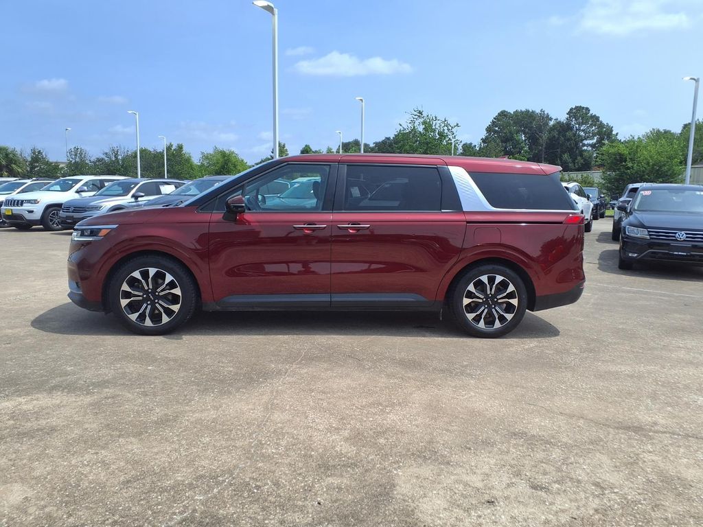 2022 Kia Carnival EX Red at Joe Myers Mazda Kia