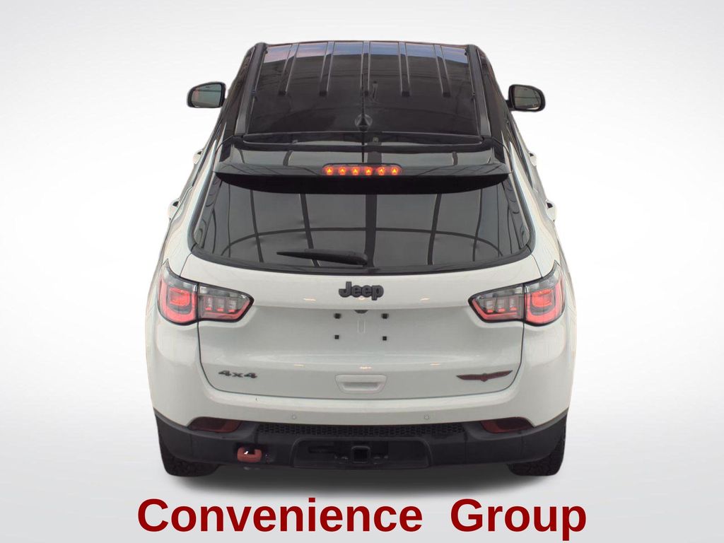 2024 Bright White Clearcoat Jeep Compass Trailhawk 4X4 SUV