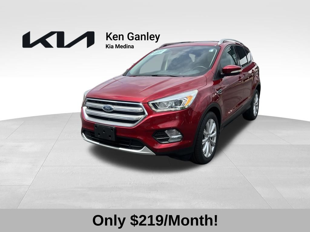 Ruby Red Metallic Tinted Clearcoat 2017 Ford Escape SUV / Crossover Front-Wheel Drive 6-Speed Automatic