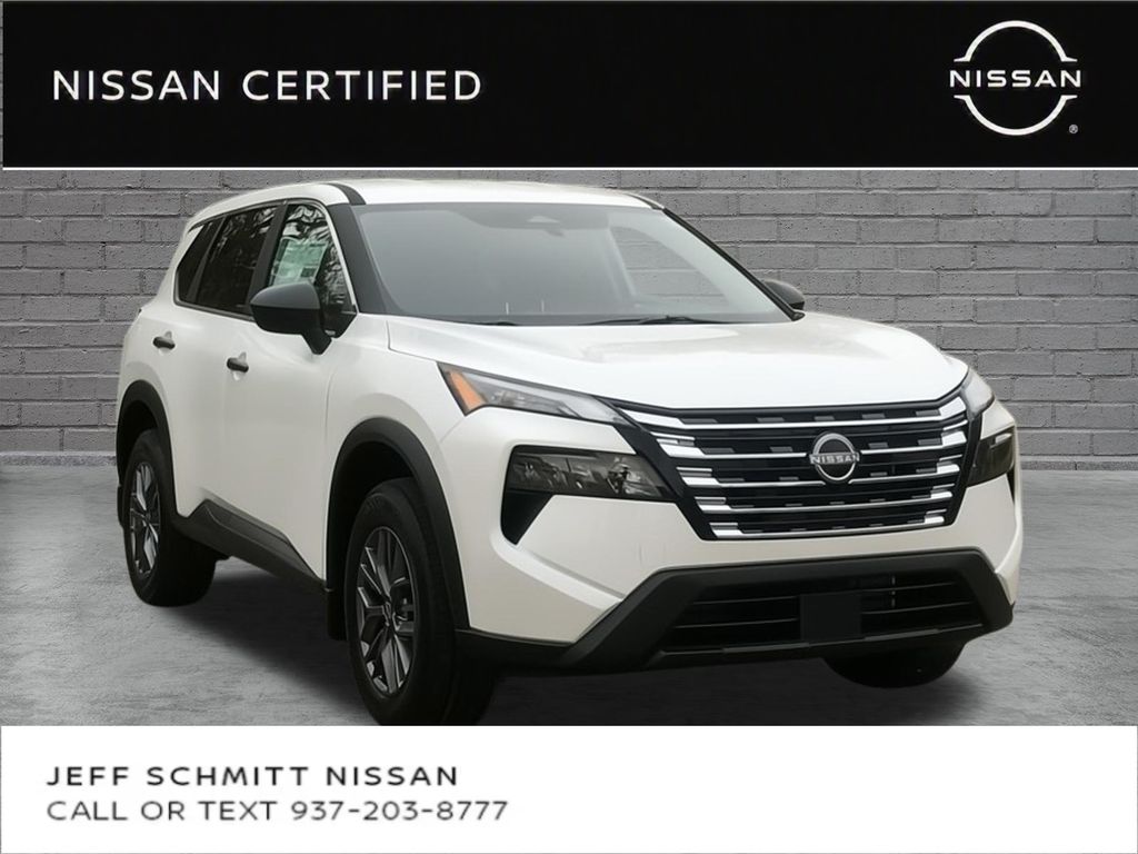 Everest White Pearl 2025 Nissan Rogue SUV / Crossover All-Wheel Drive Continuously Variable Transmission