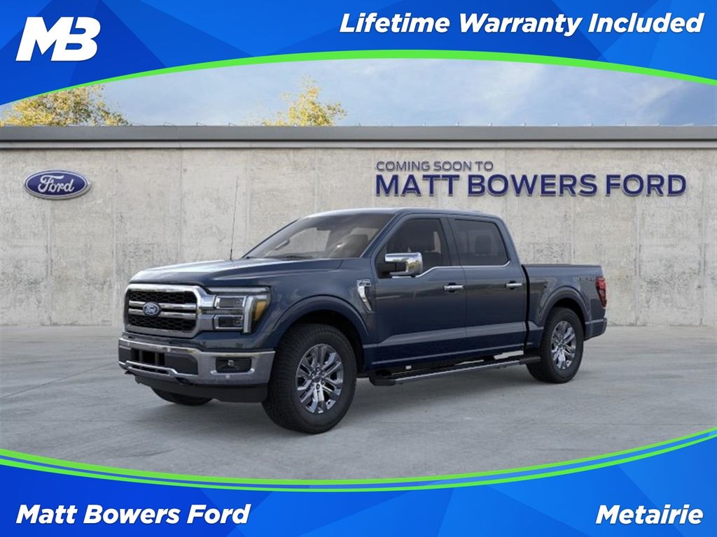 Antimatter Blue Metallic 2026 Ford F-150 Pickup Truck Four-Wheel Drive Automatic
