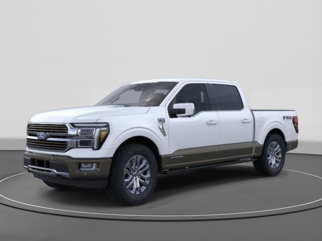 White 2026 Ford F-150 King Ranch SuperCrew 4WD Pickup Truck Four-Wheel Drive Automatic