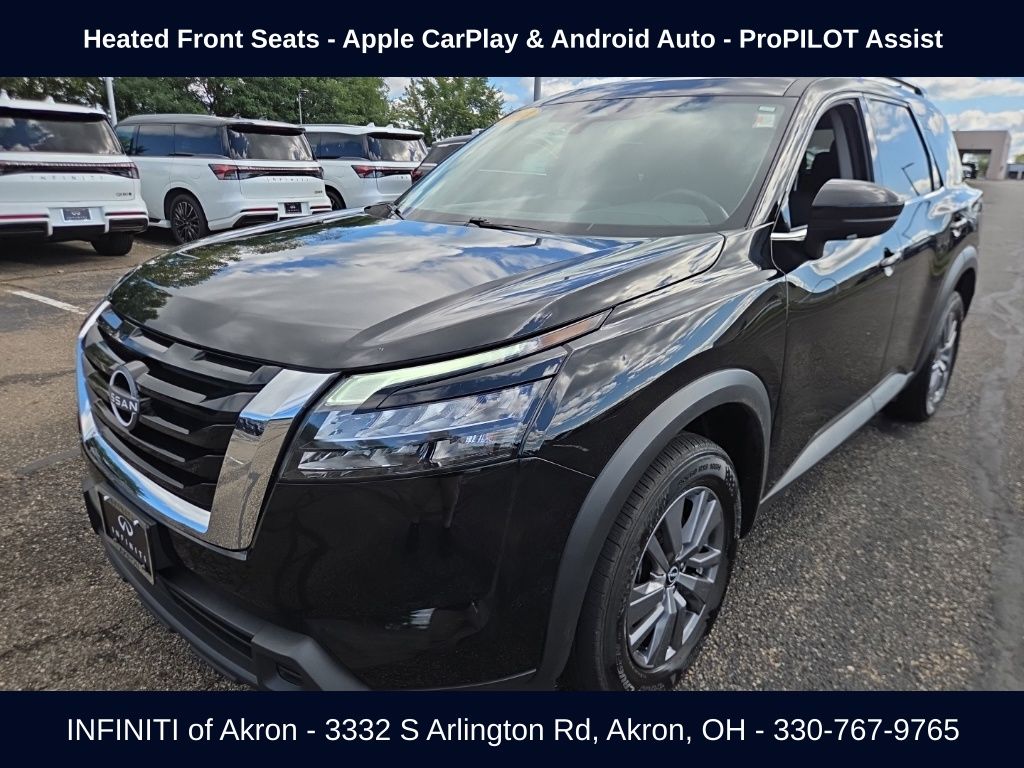 Super Black 2024 Nissan Pathfinder SUV / Crossover All-Wheel Drive 9-Speed Automatic