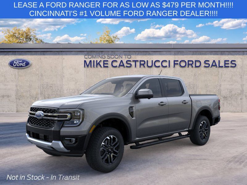Carbonized Gray Metallic 2026 Ford Ranger Pickup Truck Four-Wheel Drive Automatic