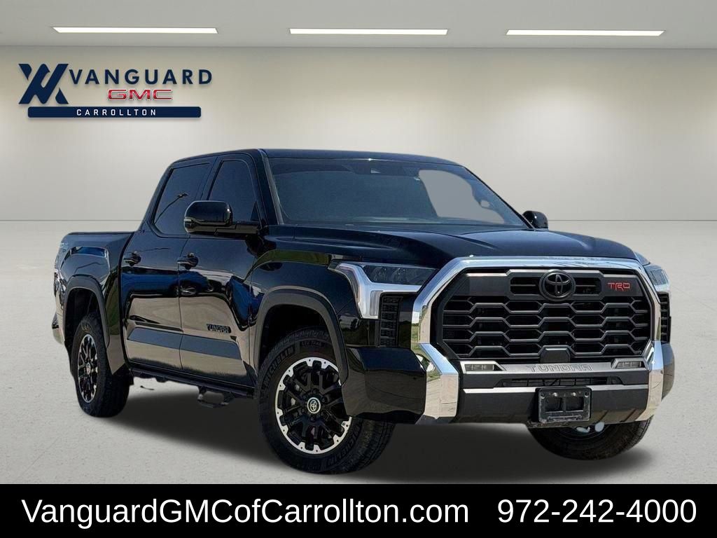 Midnight Black Metallic 2024 Toyota Tundra Pickup Truck 4X2 Automatic